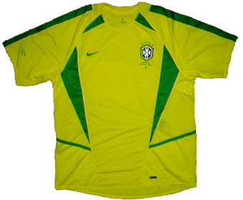 NIKE サッカー　ブラジル代表　2002 優勝　レプリカユニフォーム